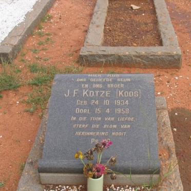 KOTZE J.F. 1934-1958