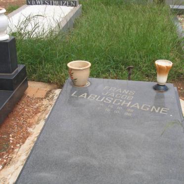 LABUSCHAGNE Frans Jacob 1938-1996