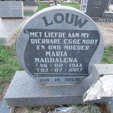 LOUW Maria Magdalena 1944-2017