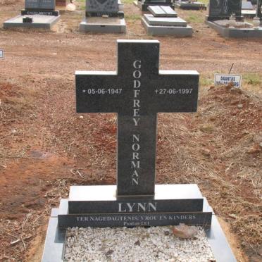 LYNN Godfrey Norman 1947-1997