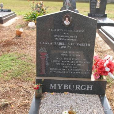 MYBURGH Clara Isabella Elizabeth 1912-1996