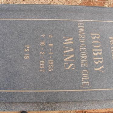 MANS Edward George Cole 1955-1997