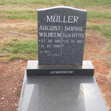 MULLER August Wilhelm 1916-1994 &amp; Sophie OTTO 1923-