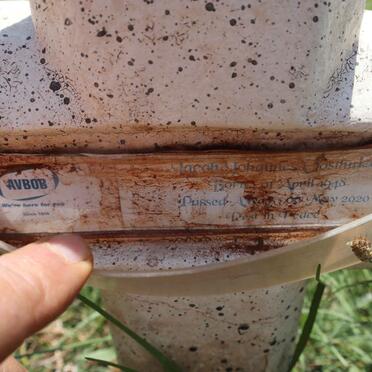 OOSTHUIZEN Jacob Johannes 1948-2020