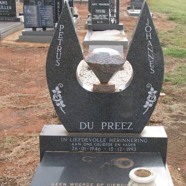 PREEZ Petrus Johannes, du 1946-1993