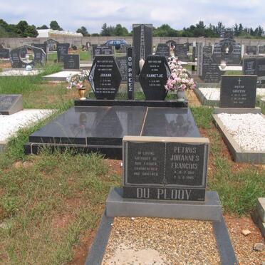 PLOOY Petrus Johannes Francois, du 1941-1985