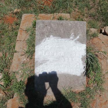 PIENAAR Matje Maria, nee DE BEER 1899-1947