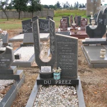 PREEZ Engela Christina, du 1907-1989