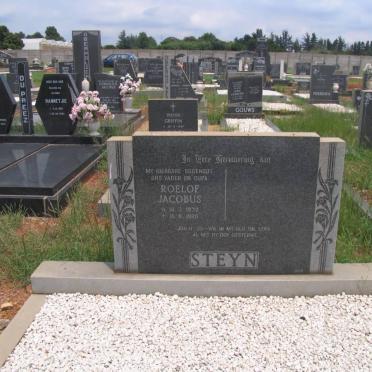 STEYN Roelof Jacobus 1932-1985