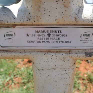 SMUTS Marius 1951-2020