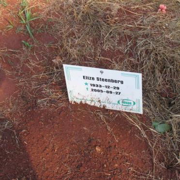 STEENBERG Elize 1933-2005
