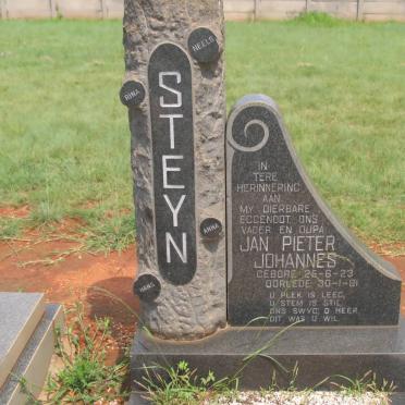 STEYN Jan Pieter Johannes 1923-1981