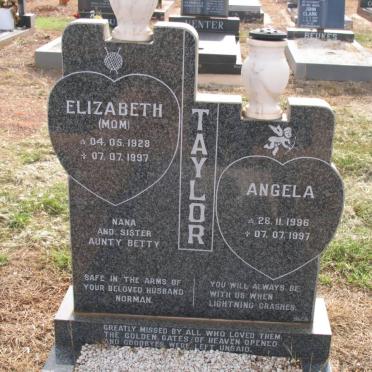 TAYLOR Elizabeth 1928-1997 :: TAYLOR Angela 1996-1997