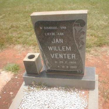 VENTER Jan Willem 1926-1980
