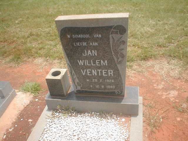 VENTER Jan Willem 1926-1980