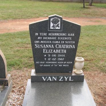 ZYL Susanna Chatrina Elizabeth, van 1944-1987
