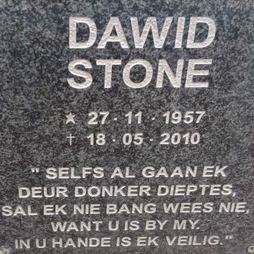 STONE Dawid 1957-2010