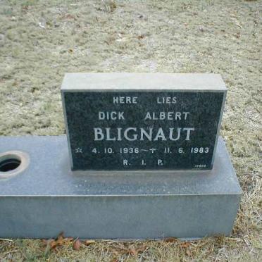 BLIGNAUT Dick Albert 1936-1983