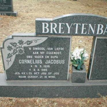 BREYTENBACH Cornelius Jacobus 1936-1985