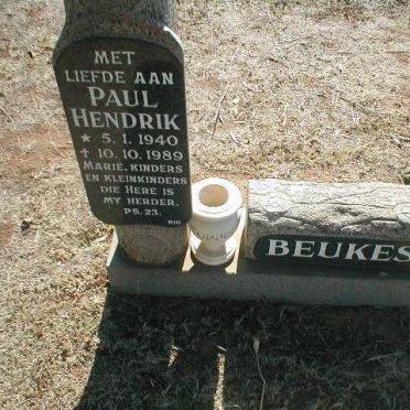 BEUKES Paul Hendrik 1940-1989