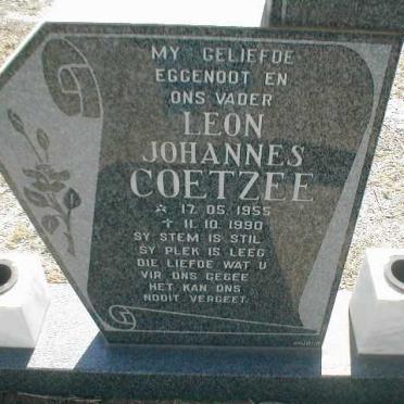 COETZEE Leon Johannes 1955-1990