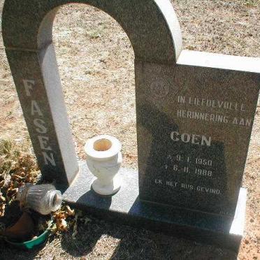 FASEN Coen 1950-1988