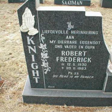 KNIGHT Robert Frederik 1930-1983
