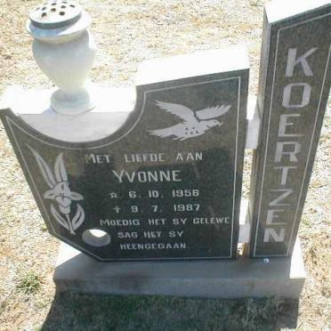 KOERTZEN Yvonne 1956-1987