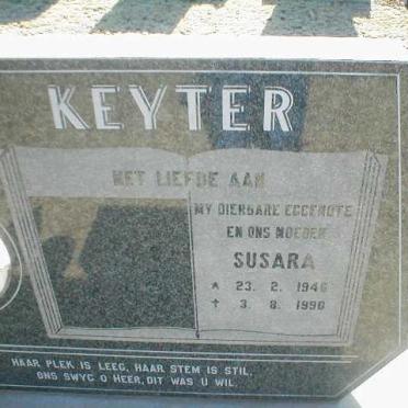 KEYTER Susara 1946-1990