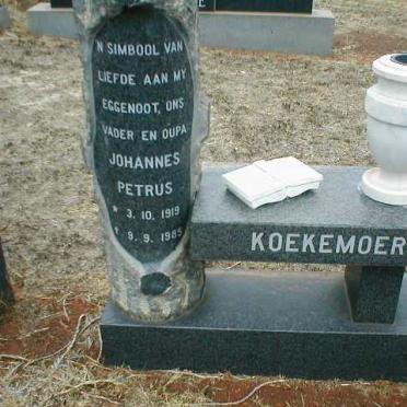 KOEKEMOER Johannes Petrus 1919-1985