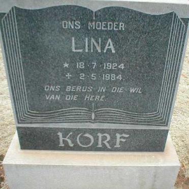 KORF Lina 1924-1984