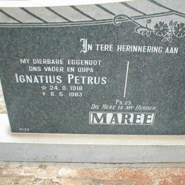 MAREE Ignatius Petrus 1918-1983