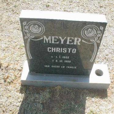 MEYER Christo 1955-1988