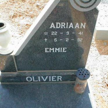 OLIVIER Adriaan 1941-1992