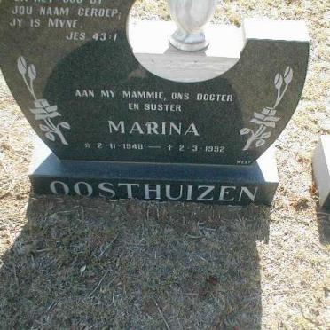 OOSTHUIZEN Marina 1948-1992