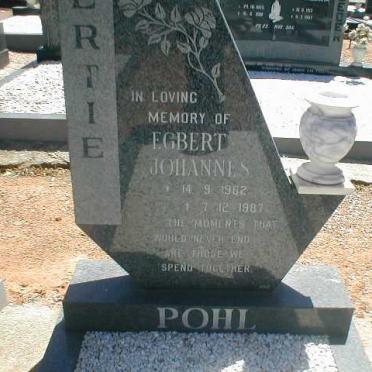 POHL Egbert Johannes 1962-1987