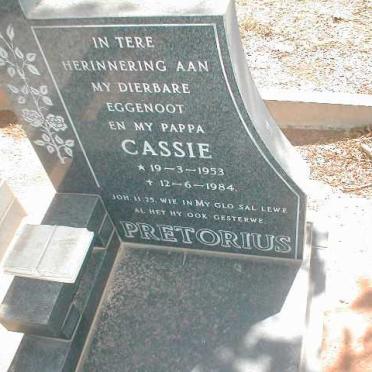 PRETORIUS Cassie 1953-1984