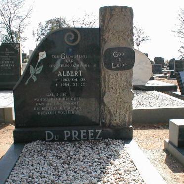 PREEZ Albert, du 1908-1920