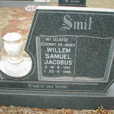 SMIT Willem Samuel Jacobus 1941-1986