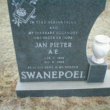 SWANEPOEL Jan Pieter A. E. 1916-1984