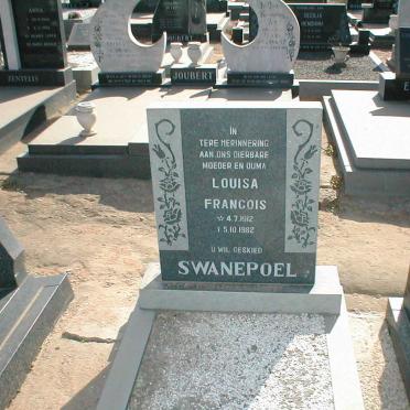 SWANEPOEL Louisa Francois 1912-1982