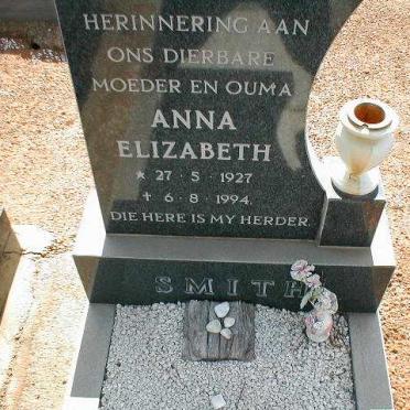 SMITH Anna Elizabeth 1927-1994