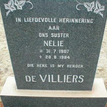 VILLIERS Nelie, de 1907-1984