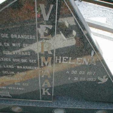 VERMAAK Helena 1917-1993