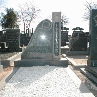 VERMAAK Jacobus Johannes 1957-1983