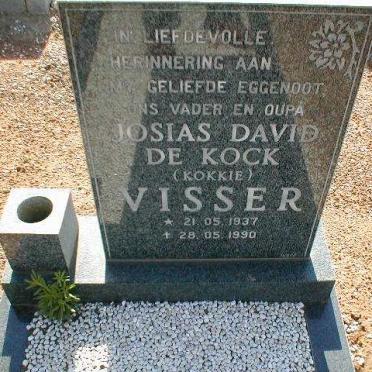 VISSER Josias David de Kock 1937-1990