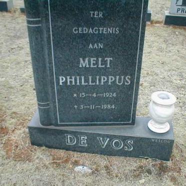 VOS Melt Phillippus, de 1924-1984