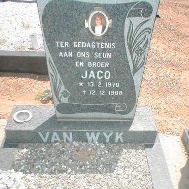 WYK Jaco, van 1970-1988