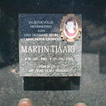 ? Martin Tjaart 1965-2002