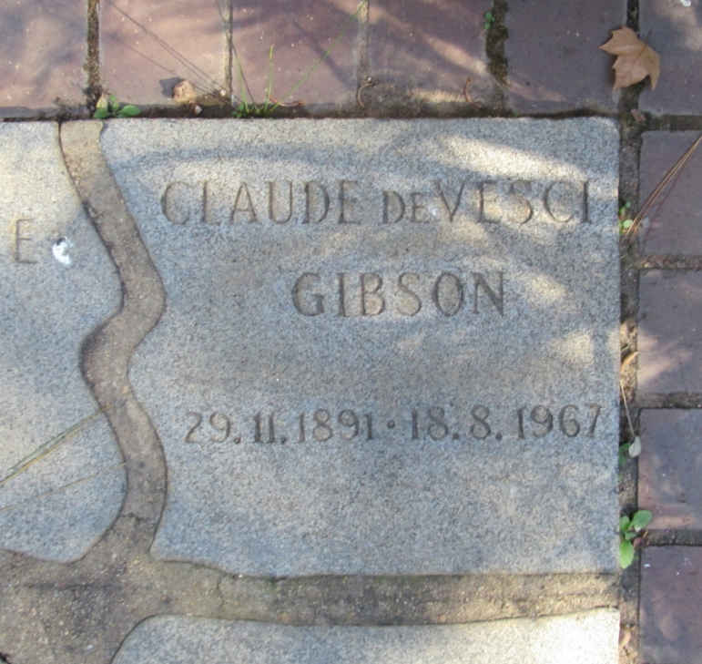 GIBSON Claude de Vesci 1891-1967